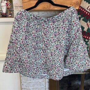 JCrew Floral Skirt